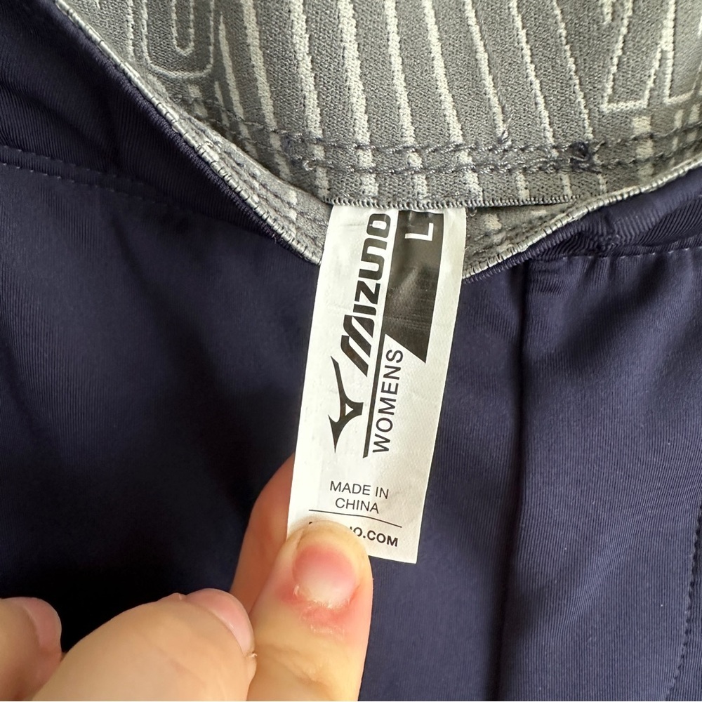 Mizuno Blue Running Jogger Warm Up Pants Large - Picture 6 of 15